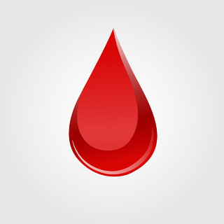 世界献血日爱心红色矢量素材